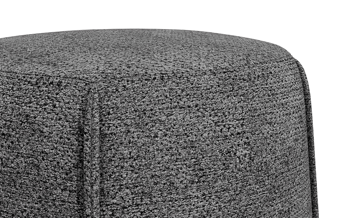 Шелдон / пуф велюр sierra 9 темно-серый